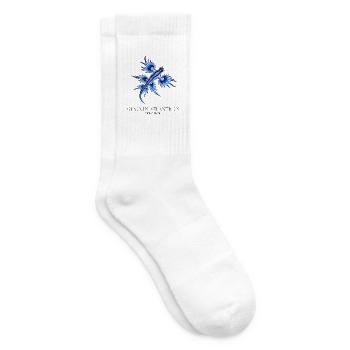 Glaucus Atlanticus – Der blaue Drache - Tennissocken - Weiß - Rechts