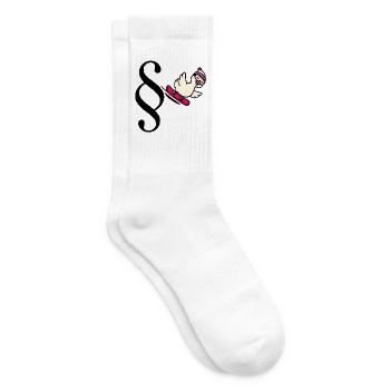 Skisport Gans Gesetze - Tennissocken - Weiß - Rechts