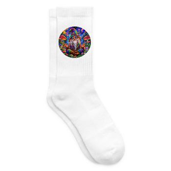Zwerg - Tennissocken - Weiß - Rechts
