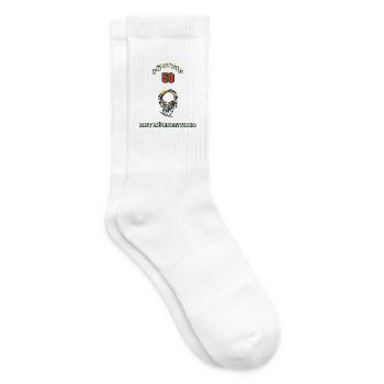 Fünfzig mit Rückenwind - Tennissocken - Weiß - Rechts