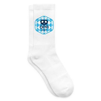 Bayerischer Opa 2027 - Tennissocken - Weiß - Rechts
