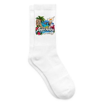 Ayia Napa – Sonne, Strand & Zypern - Tennissocken - Weiß - Rechts