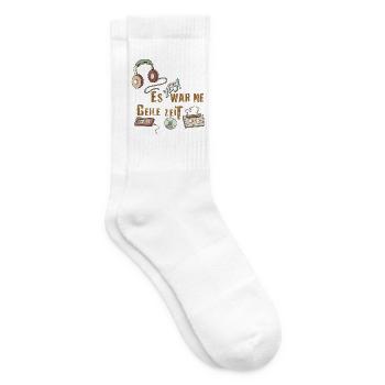 geile Zeit - Tennissocken - Weiß - Rechts