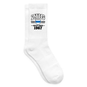 ZUG GREAT SINCE 1967 - Tennissocken - Weiß - Rechts