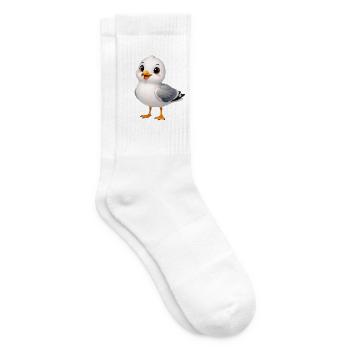 Möwe - Tennissocken - Weiß - Rechts