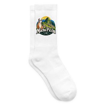 Machu Picchu – Peru, Inka & Abenteuer - Tennissocken - Weiß - Rechts