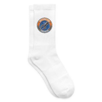 Automatisierungsingenieur SPS Greifer-Badge-Geschenk - Tennissocken - Weiß - Rechts