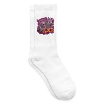 Taubenwitz: Alle Entscheidungen, außer schlechten - Tennissocken - Weiß - Rechts