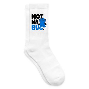 Computerchat NICHT MEIN BUG. - Tennissocken - Weiß - Rechts