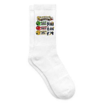 Stabführung - Anleitung für Musiker: Marschieren - Tennissocken - Weiß - Rechts