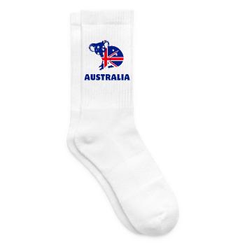 Australien-Koala - Tennissocken - Weiß - Rechts
