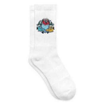 Eislaufcrew – Zusammen aufs Eis - Tennissocken - Weiß - Rechts