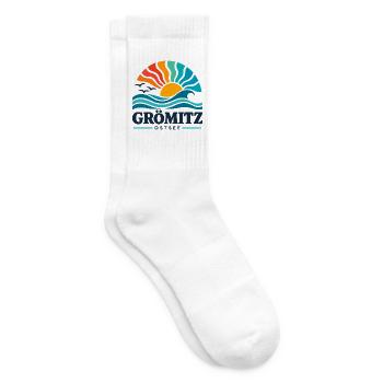 Grömitz - Ostsee - Deutschland - Riesenrad - Tennissocken - Weiß - Rechts