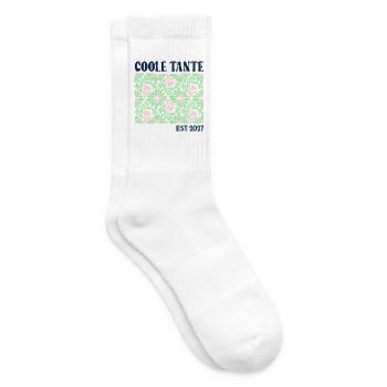 Baby verkünden, Schwester 2027 - Tennissocken - Weiß - Rechts