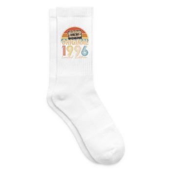 30. Geburtstag, 30 Jahre - Tennissocken - Weiß - Rechts