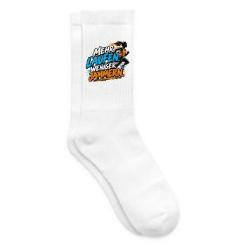 Joggen - Mehr Laufen - Joggerinnen - Tennissocken - Weiß - Rechts