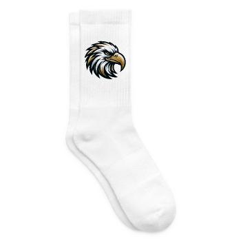 Adler Kopf Vektor Design - Tennissocken - Weiß - Rechts
