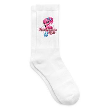 Flauschimingo Style - Tennissocken - Weiß - Rechts