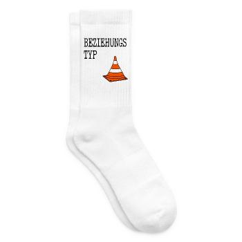 Beziehungstyp Pylone - Tennissocken - Weiß - Rechts