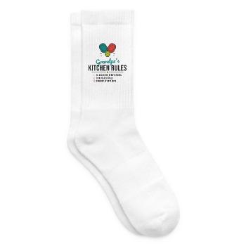 Grandpa's Kitchen Rules Tee - Tennissocken - Weiß - Rechts