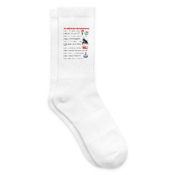 Kölsches Grundgesetz lustige Geschenkidee  - Tennissocken - Weiß - Rechts