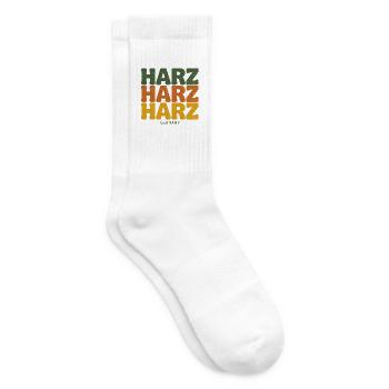 Harz Germany Retro - Tennissocken - Weiß - Rechts