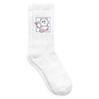 Rührkeiser (für helle Hintergründe) - Tennissocken - Weiß - Rechts