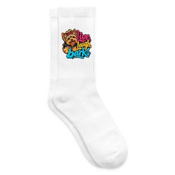 Yorkshire Terrier - Tennissocken - Weiß - Rechts