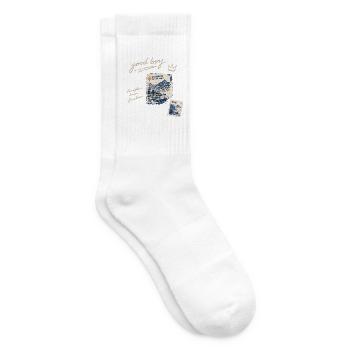 Good Boy Freiheit Reise-Stempel - Tennissocken - Weiß - Rechts