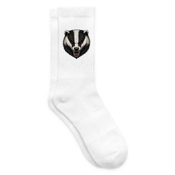 Der Dachs - Tennissocken - Weiß - Rechts