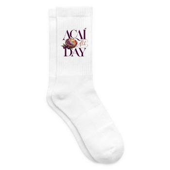 Açaí All Day Bowl - Acai Bowl Design - Tennissocken - Weiß - Rechts