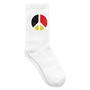 Germany Deutschland  - Tennissocken - Weiß - Rechts