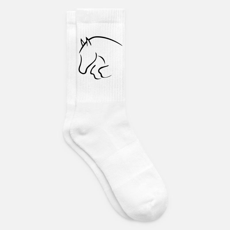 show cavalier - Chaussettes de tennis - blanc