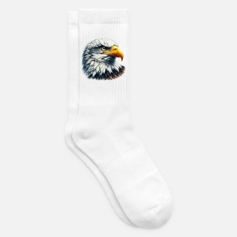 Adler - Tennissocken - Weiß