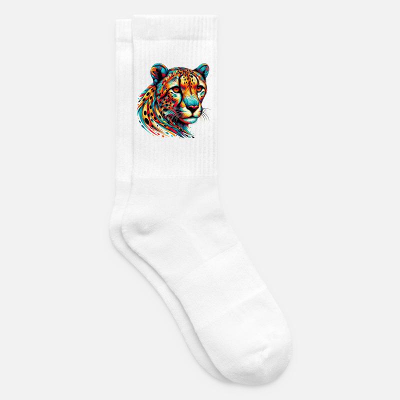 Guépard - Chaussettes de tennis - blanc