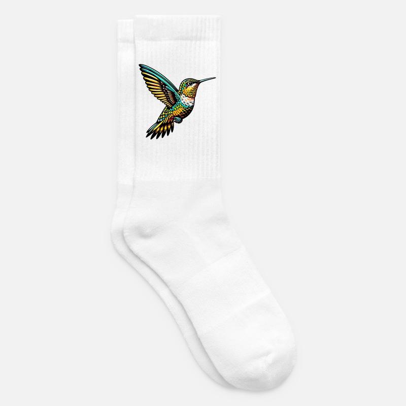 Kolibri - Tennissocken - Weiß