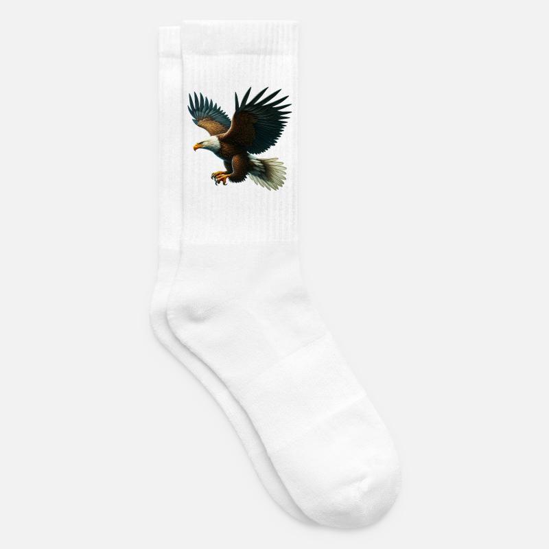 Adler - Tennissocken - Weiß