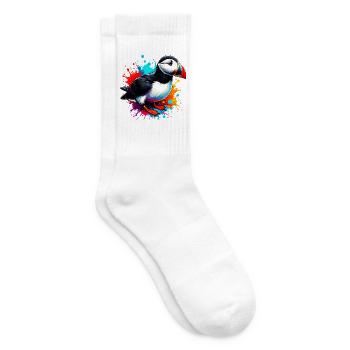 Puffin - Tennis socks - white - Right