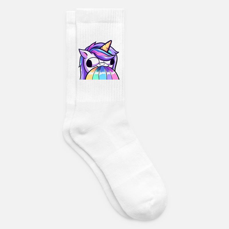 Lya derp - Chaussettes de tennis - blanc