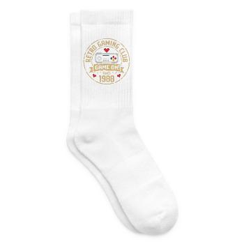 Vintage 1988 Geburtstag 1988 Geschenk 1988  - Tennissocken - Weiß - Rechts