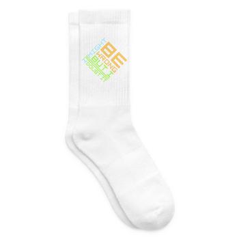 I Might Be Wrong But I Doubt It Funny Sarcastic - Tennis socks - white - Right