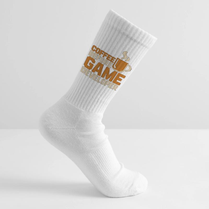 Game Developer Coffee Game Programmer Coffee Lover Tennissocken