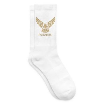 Falconry Falcon Eagle Falconer Falconer - Tennis socks - white - Right