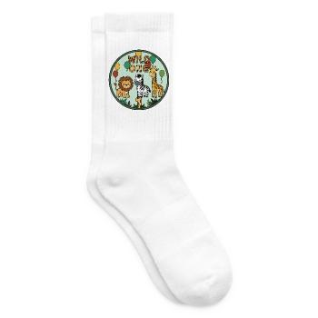 Wild One Animal Friends Trio - Tennis socks - white - Right