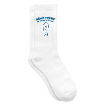 Polizeihauptmeister 4 Sterne Landespolizei Polizei - Tennissocken - Weiß - Rechts