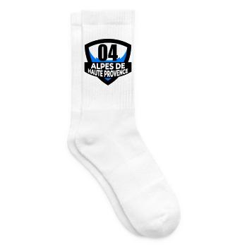 04 Alpes de Haute-Provence - Tennissocken - Weiß - Rechts