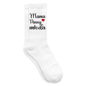 Mutter der Braut, Polen - Tennissocken - Weiß - Rechts