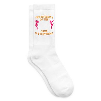 Integrität der Spielflammen - Tennissocken - Weiß - Rechts