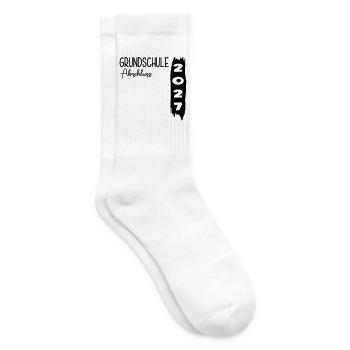 Grundschule Abschluss 2027 - Tennissocken - Weiß - Rechts