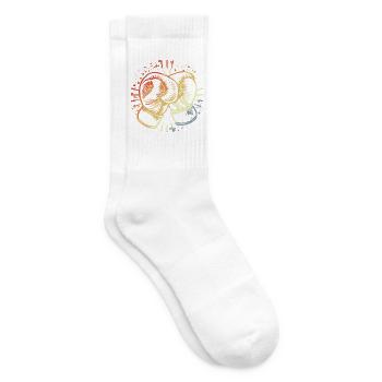 Boxhandschuhe Vintage - Tennissocken - Weiß - Rechts